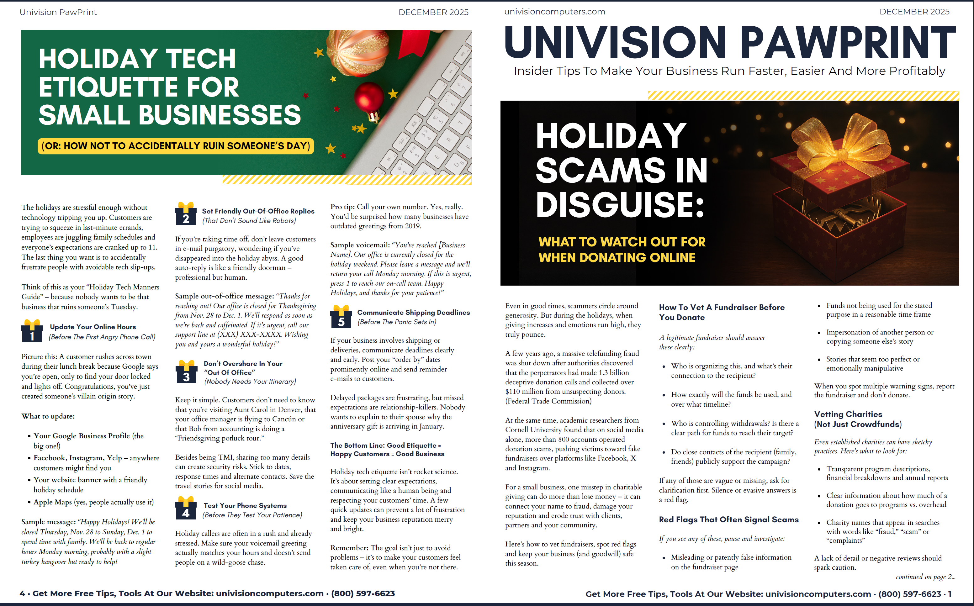 December 2025 PawPrint