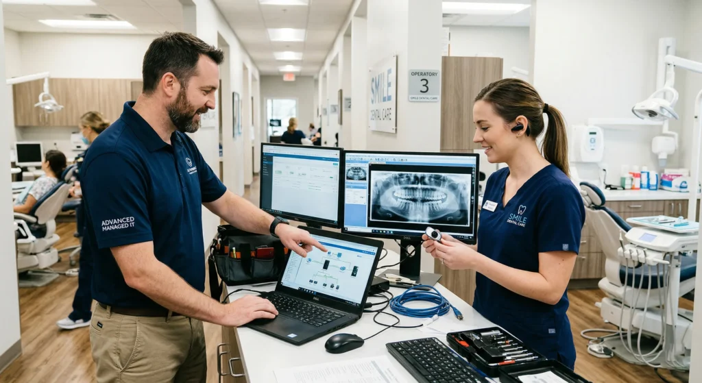 Univision Computers Co-Managed Dentist