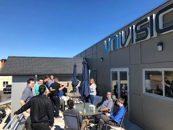 Univision Outside Deck